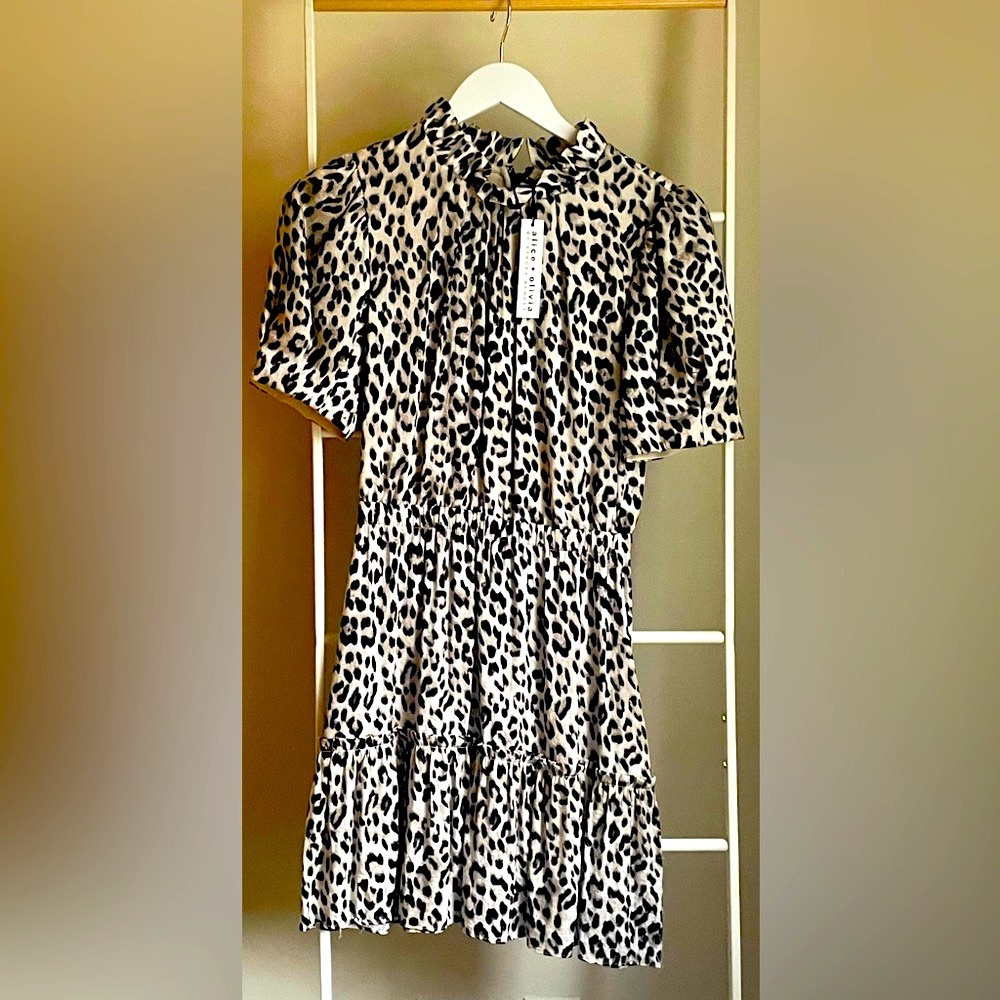 Alice & Olivia Animal Print Dress - Very Chic.